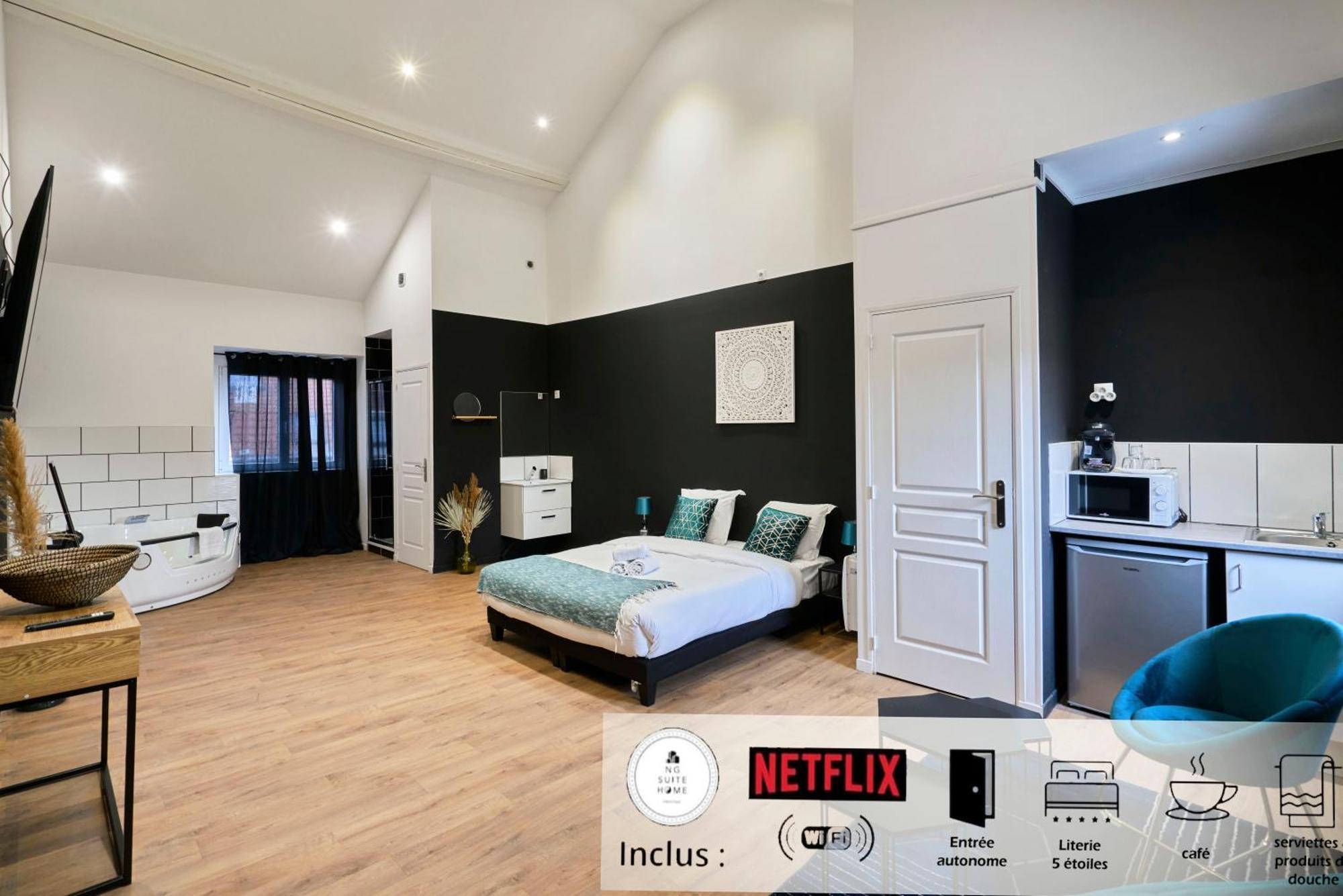 Ng Prestige - Lille L Roubaix Trichon - Balneo - Netflix - Wifi Apartment Екстериор снимка